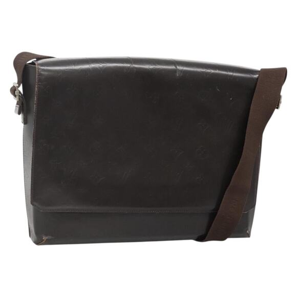 LOUIS VUITTON Monogram Grasse Fonzie Shoulder Bag Brown M46570 - Picture 1 of 16